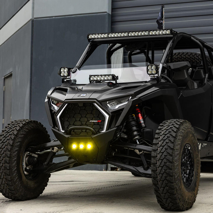 OnX6+ 10" Light Bar Hood Mount Kit Polaris 2025 RZR ProR; ProS; ProXP